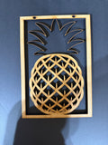Pineapple Square Cutout