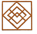 Squares in Squares Cutout