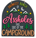 Campground Wood Sign
