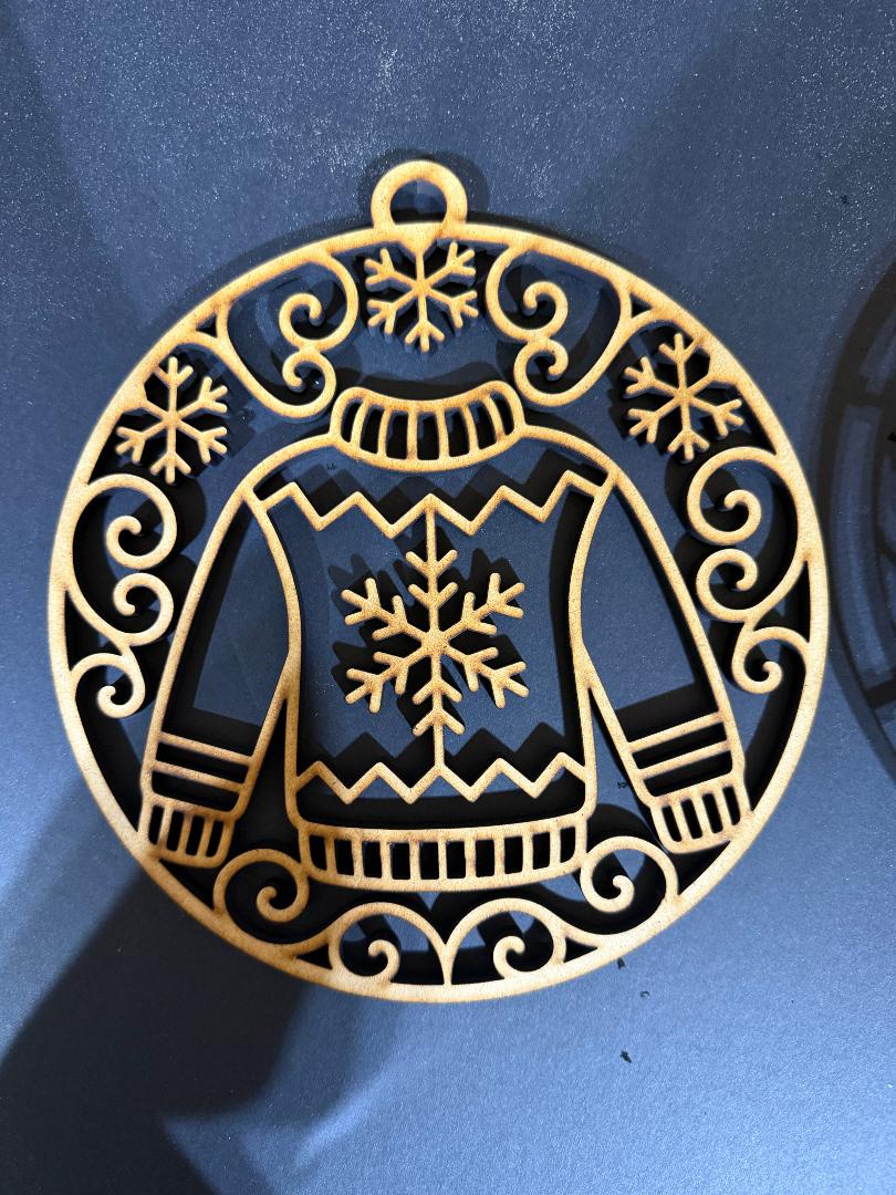 Christmas Sweater Cutout
