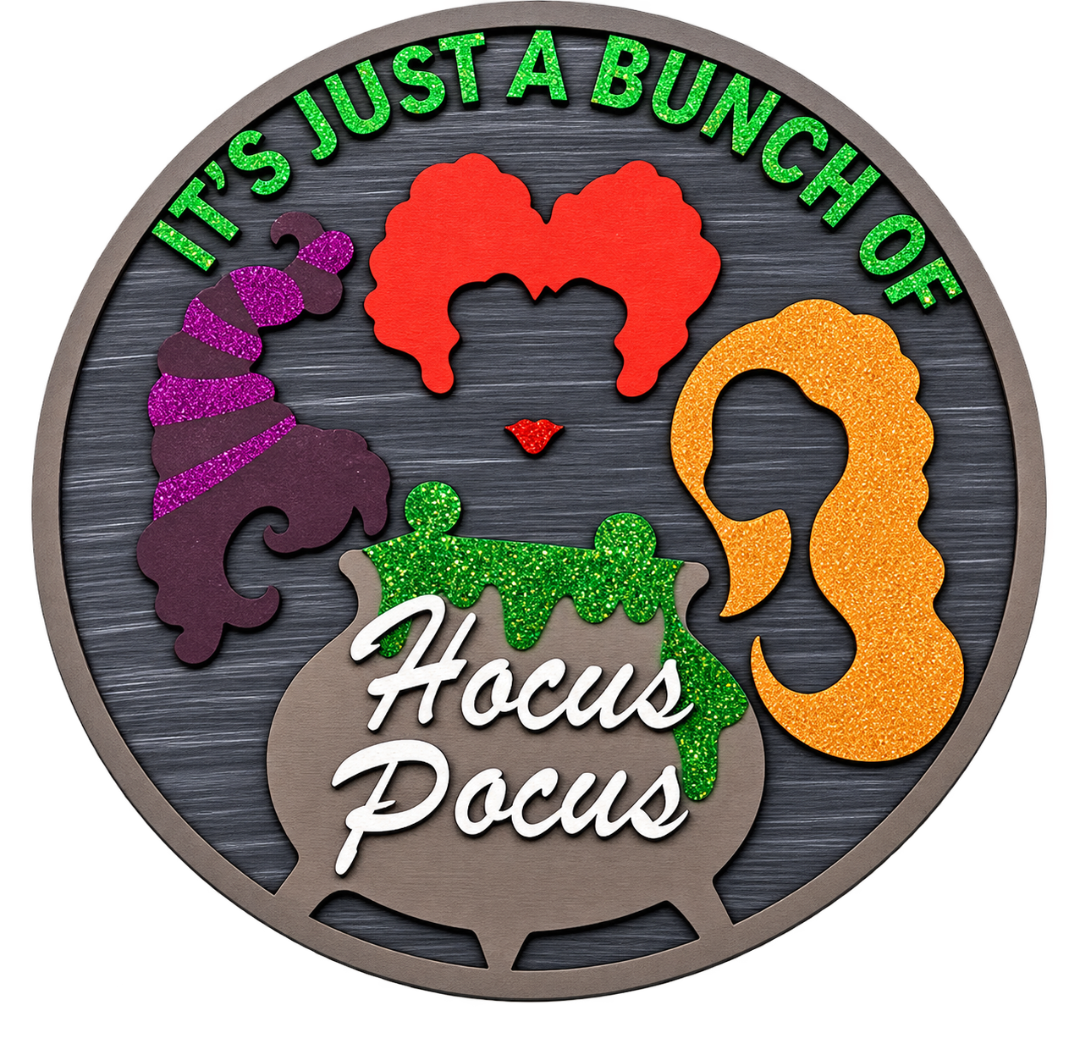 Hocus Pocus Wood Sign