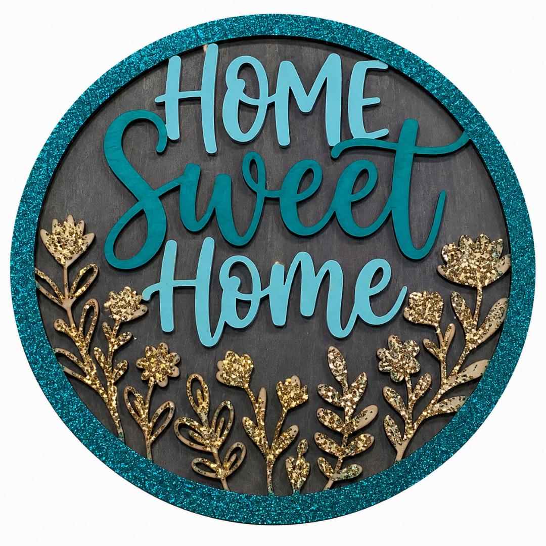 Home Sweet Home Wood Sign