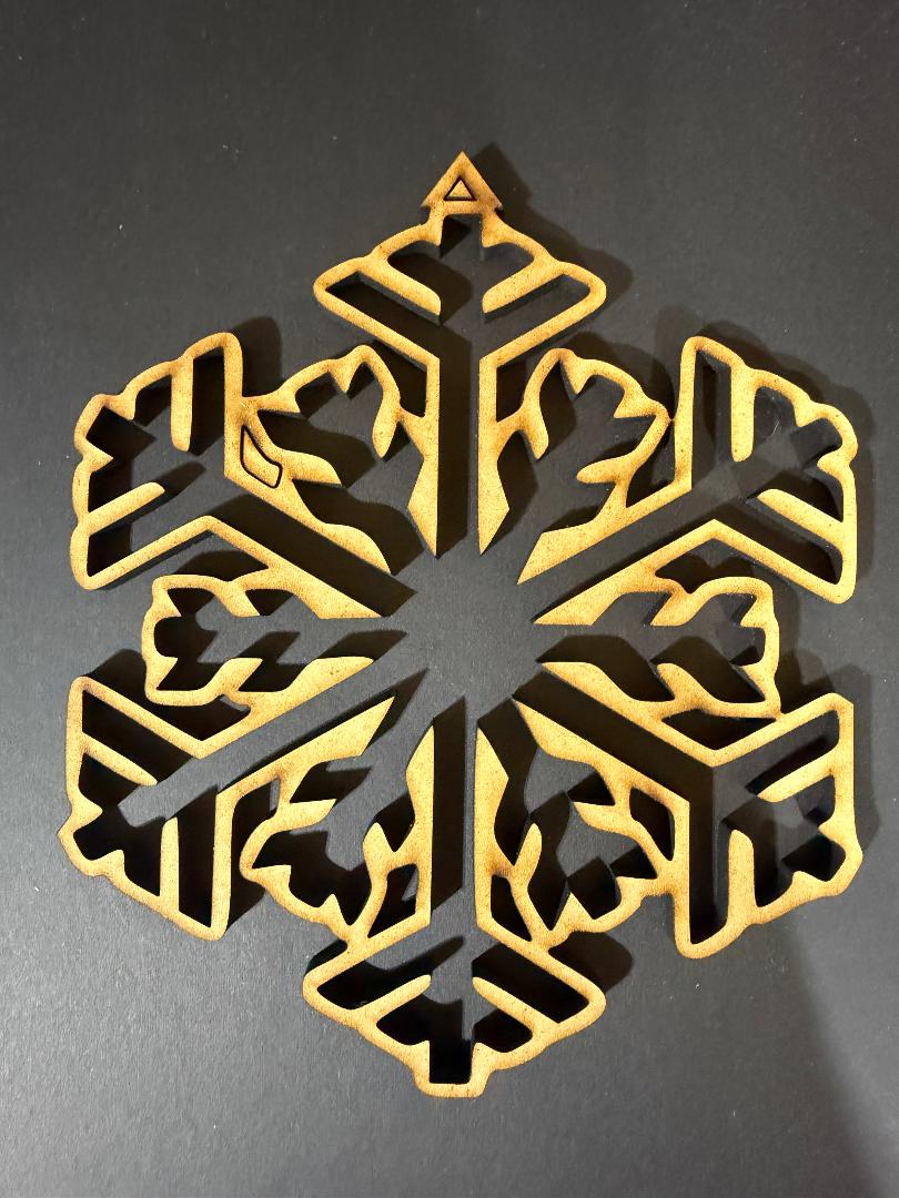Fancy Snowflake Cutout