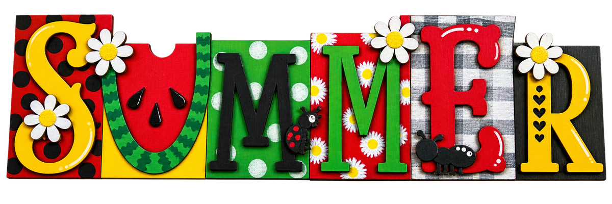 Summer Picnic Wood Sign